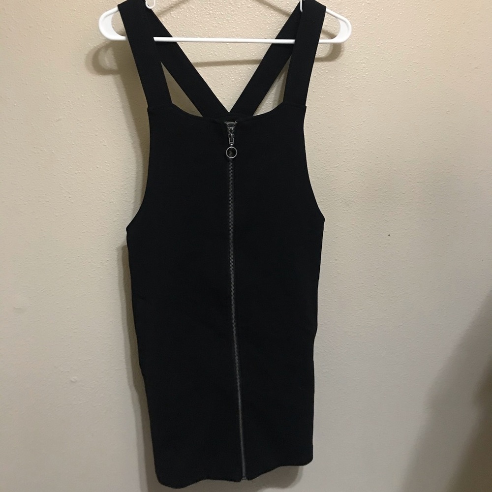 Black Zip Up Dress